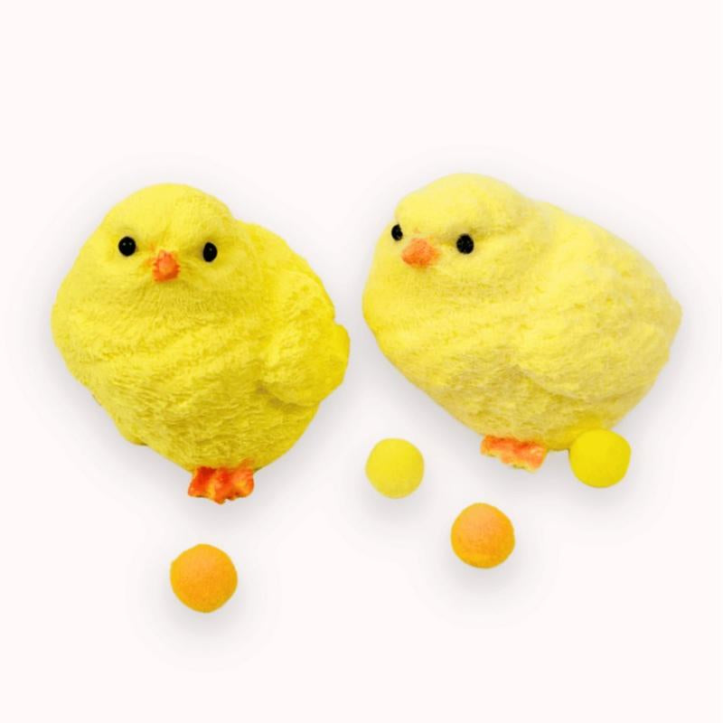 Yoyosquishy Handmade Animal Silicone Sticky Chicken Taba Squishy Toys for Stress Relief